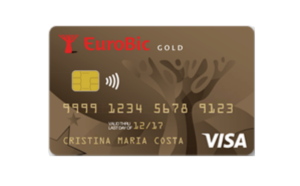 O Cartão Eurobic Gold pode proporcionar-lhe um limite bastante generoso