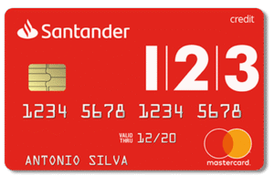 Descubra o cartão 123 do Santander