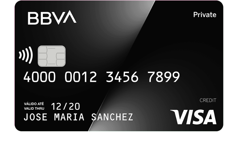 cartão private bbva